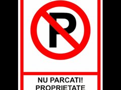 Indicatoare pentru proprietati private si parcari